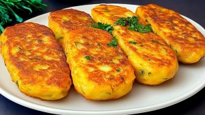 Вкусно как в детстве! Картофельные зразы с грибами по рецепту моей деревенской бабушки!