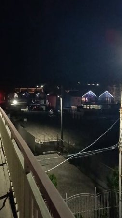 Ночной Лермонтово с моста