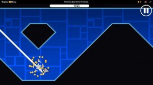 Geometry Dash прохождение 3-го уровня