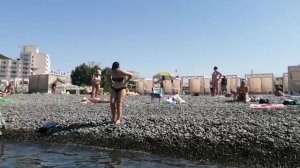 Пляж Сукко 28 июня в 9:30 утра глазами Вячеслава К.
