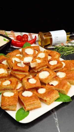100 штук в минуту! Закуска из слоёного теста, идеальная для любого мероприятия