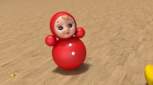 Развивающие мультики для самых маленьких. Игрушки для малыша - 2. Учим названия игрушек.