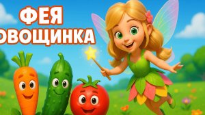ФЕЯ ОВОЩИНКА — ВОЛШЕБНЫЙ УРОК ОВОЩЕЙ ДЛЯ ДЕТЕЙ