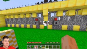НОВЫЙ НУБ НА НОВОЙ ЗОЛОТОЙ КРЕПОСТИ _🏰 КТО ЭТО _😱 НУБ ПРОТИВ ПРО В MINECRAFT _ МАЙНКРАФТ(720P