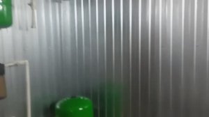 Отделка стен в гараже или котельной. Продажа котла Неделька ко-60