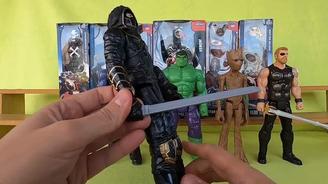 Обзор фигурок супергероев Marvel