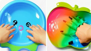 Слаймы, Игры со слаймами 🎨 Волшебная текстура!