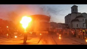 Огненное экстрим-шоу братьев Непочатых поселок Боровский