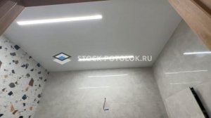 STOCK-POTOLOK световые линии натяжные потолки.