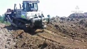 Работа бульдозера ZOOMLION ZD170-3, видео от клиентов