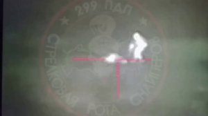 Снайпер из состава 299-го Ярославского парашютно-десантного полка поймал двух ВСУшников в ночное вре