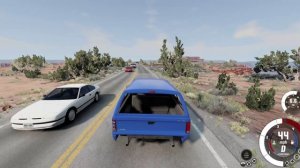 Проверка на прочность пикапа-работяги с небольшими доработками в игре Beam NG Drive часть 2