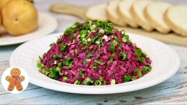 Простой в приготовлении и очень вкусный салатик 😍