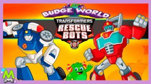 Трансформеры Спасатели в Мире БаджеровСпасение Города в Мини-Играх Budge WorldИгровой Мультик [get-s