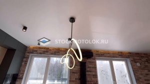 СТОК-ПОТОЛОК в гостиной + коридор