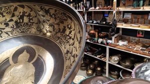 Кованая поющая чаша Mustang Luxury SVS ( 23 см, нота: Ре, 146 Гц ) / Singing Bowl / shamanic.moscow