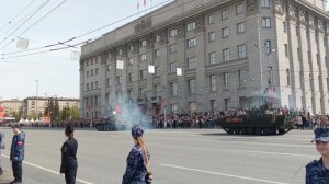 March on May 9 in Novosibirsk