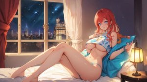 Late Night Waifu 🌃 Lofi Chill  Relaxing Music ~ beats to chill  calm  unwind