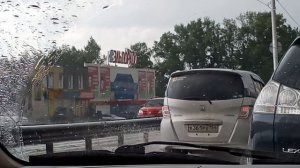 VID_20250630_163051 Бердское шоссе во время дождя.