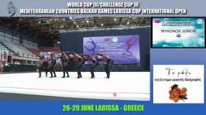 MYCONOS JUNIOR Greece III этап Кубка мира по эстетической гимнастике IFAGG