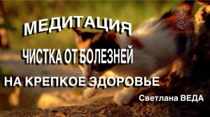 МЕДИТАЦИЯ ЧИСТКА ОТ БОЛЕЗНЕЙ #онлайн #медитации #shorts #светланаведа