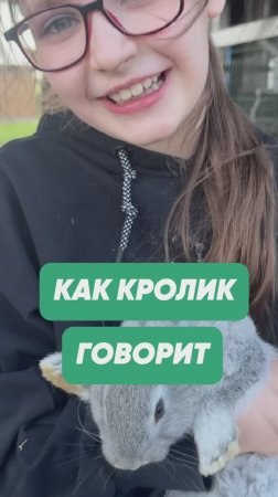 Кролики тоже разговаривают?
