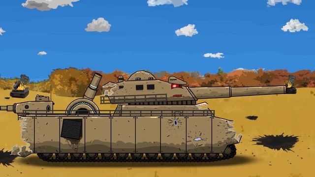 РАТТЕ ПРОТИВ АРМИИ ТИГРОВ - Мультики Про Танки смотреть онлайн