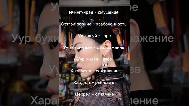 Монгольский язык - отрицательные чувстваиэмоции.mp4