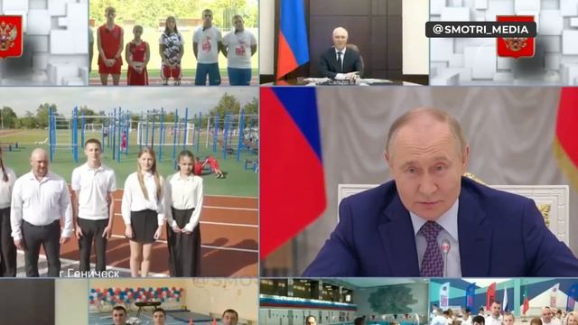 Путин подработал фитнес-тренером