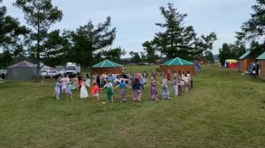 хоровод УРА!!! ☀️ мужское - женское 
Сварожья пора, мы поём Ура, Роду, Родине, Родичам - УРА!!☀️