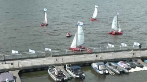 "Бессмертная флотилия" прошла парусным парадом на Горьковском море 12+