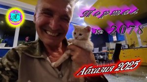 #Абхазия2025🌴 30 июня. Выпуск №2078🌡вчера +26°🌡ночью  +18°🐬море +23,0°❗