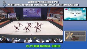 TEAM FREYAT Finland III этап Кубка мира по эстетической гимнастике IFAGG