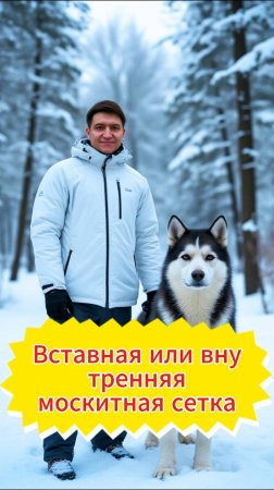 Внутрення или вставная москитная сетка.