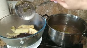 Маринованные баклажаны.