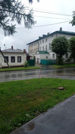 В Костроме ливень #путешествия #тревелблог