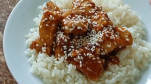 Курица по корейски с рисом. Бюджетная идея ужина. Безумно вкусно!