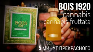Причудливый эффект Bois 1920 Cannabis \ Cannabis Fruttata #электропарфюмер #маркинпарфюмрф