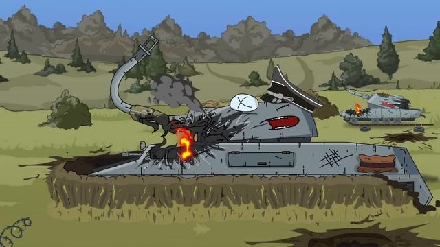 Атака Советских Супер ГИГАНТОВ - Мультики Про Танки смотреть онлайн