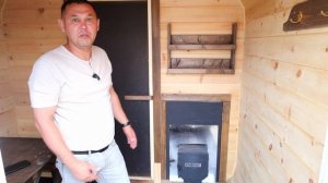 Обзор на Готовую Лофт Баню. Комплектация парной