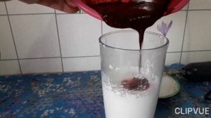 Лёгкий десерт из Жимолости.