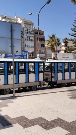 Туристический поезд в Испании