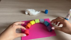 Аппликация-радуга