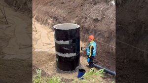 🚧В селе Спасское продолжается строительство систем водоснабжения и канализации!