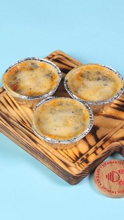 Жюльен из мяса мидий с грибами