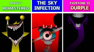 INCREDIBOX SPRUNKI ☁️🦠 | ФАЗА 4: SKY INFECTION vs DURPLE vs РЕМАСТЕР! 💀🌀 ВЫБИРАЙ!