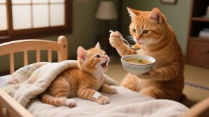 Видео ПРО МАМУ КОШКУ И КОТЯТ😸 для детей