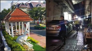 11.11 бангкок. просто улицы. день, вечер, транспорт. бегуны กรุงเทพฯ bangkok