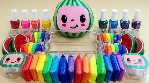 💜САМЫЙ БЕЗУМНЫЙ яркий 🔆слайм, арбузный🍉 микс, Слайм ASMR, угадаете цвет?💙💜