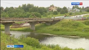 Ремонт моста через Покшу на трассе Костроме – Красное-на-Волге продлится более двух лет